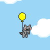 Yellow Nyan Balloon
